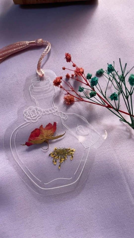 Handcrafted Keepsake Bookmark